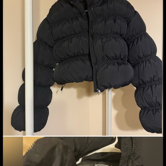 pretty little things Jackets & Blazers - Black Puffer Jacket